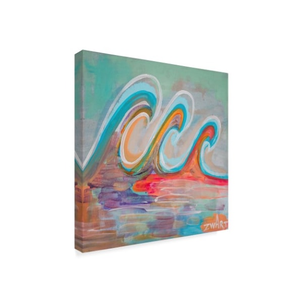 Zwart 'Triple Set Double Overhead' Canvas Art,14x14